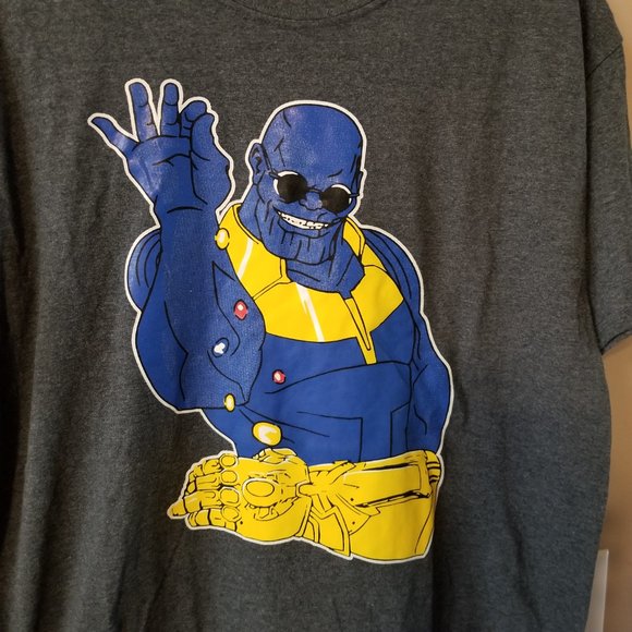 Gildan Thanos Graphic T Shirt  Size L - Picture 5 of 9